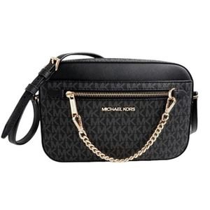 NWT authentic Michael Kors black Jetset handbag